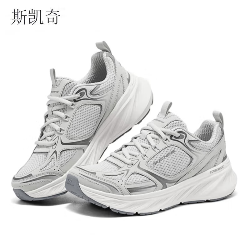 斯凯奇 女鞋透气休闲鞋 150475/GRY5.5 双高清大图