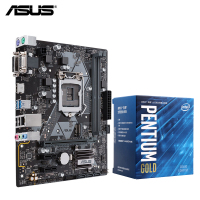 英特尔INTEL平台 奔腾G5400 搭配华硕（ASUS） H310M-A 主板套装 LGA1151【主板接口：VGA+DVI+HDMI】