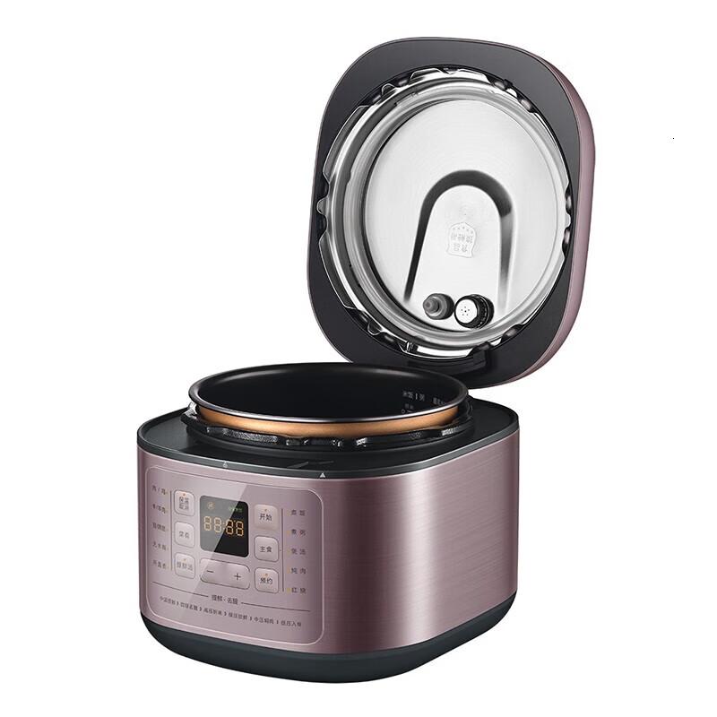 美的家用多功能压力锅电高压锅压力煲电饭煲可调节压力智能预约定时自动排气 一锅双胆 C441(双内胆) 4L