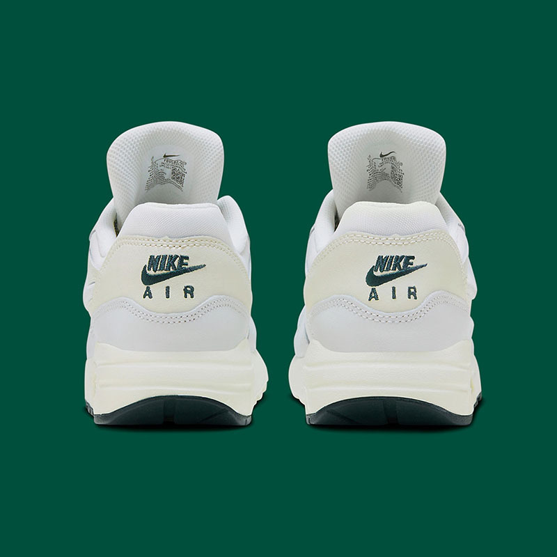 Nike Air Max 1 防滑耐磨 低帮 生活休闲鞋 男女同款 米绿 FB9582-001