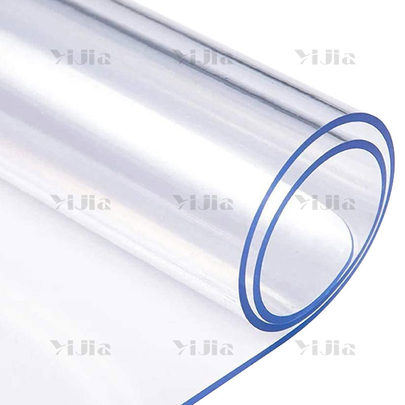 翌嘉YJ40618129 透明桌布pvc餐桌垫茶几垫防水防油软玻璃 90*160高清大图