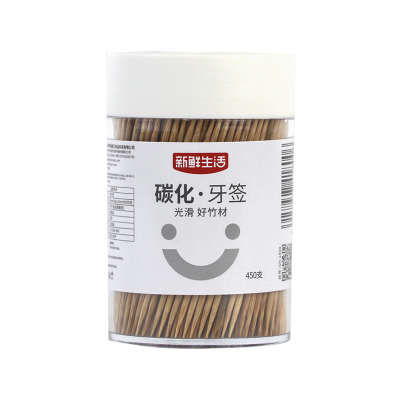 新鲜生活(XIN XIAN SHENG HUO)新鲜生活碳化牙签*5桶SH-1800-5