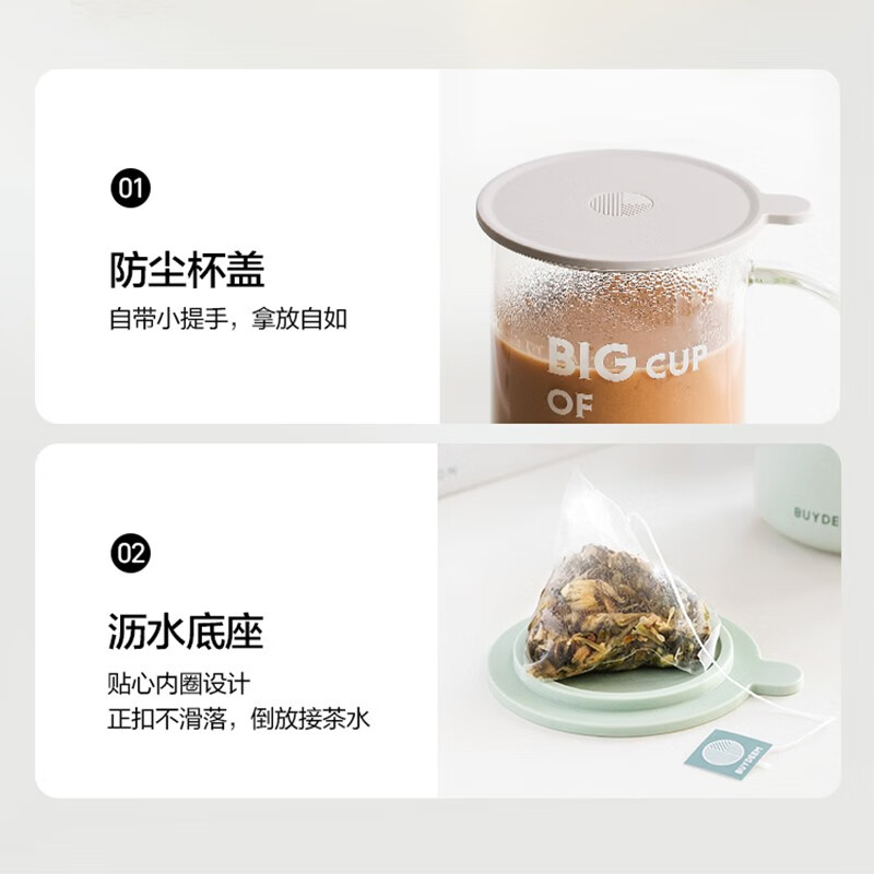 北鼎 饮水器具 CT3006A2 硅胶杯盖 小鹅黄 单个装高清大图