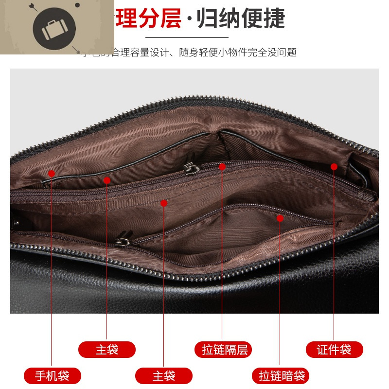 真皮包包女2020新款斜挎包时尚手拿包软皮韩版信封手抓包单肩小包 艾狄伊娃手提包