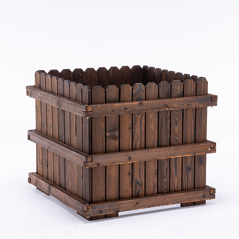 木户花箱实木方形大户外庭院古达大号特大号实木制花盆