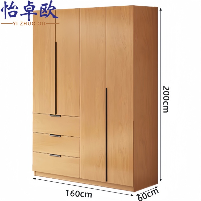 怡卓欧实木衣橱高清大图