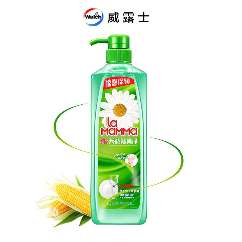 妈妈妈壹选 餐具净 700g+100g (单位:瓶)