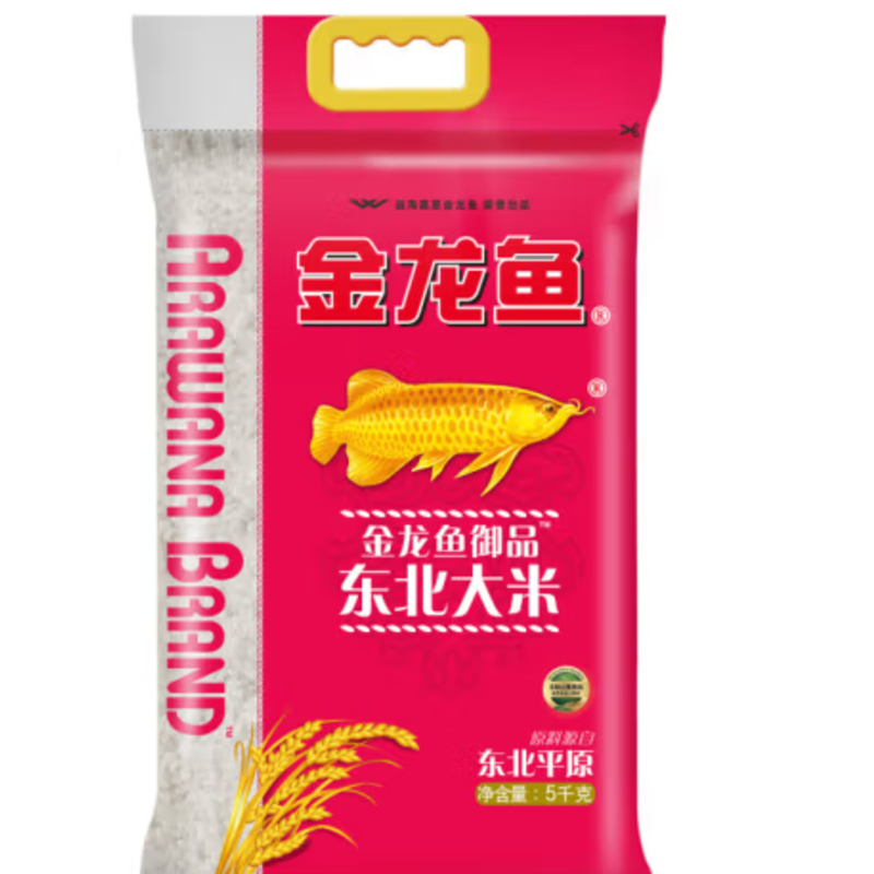 金龙鱼 御品东北大米5kg*1袋高清大图