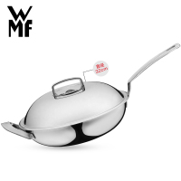 福腾宝(WMF)中华炒锅32cm 德国不锈钢炒锅无涂层少油烟不粘炒菜锅电磁炉燃气灶通用家用中式炒锅锅具