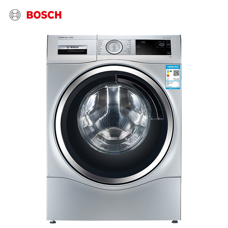 博世（bosch) 10公斤大容量变频滚筒b洗衣机