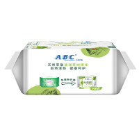 ABC卫生护垫女劲吸茶树精华超薄透气kms抑菌清凉型加长125片整箱正品