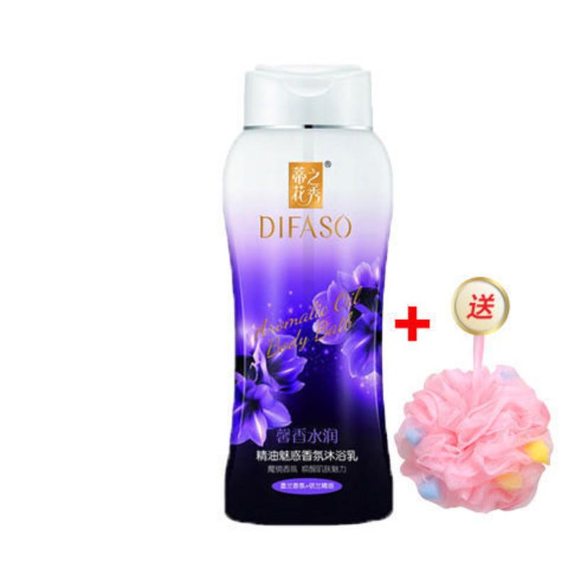 蒂花之秀沐浴露玫瑰精油香氛香体持久留香滋润保湿补水男女士通用 400ml馨香水润沐浴露+ 沐浴球