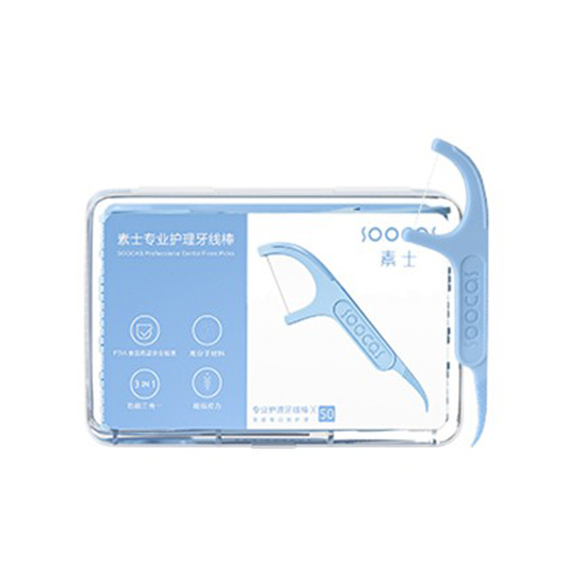 素士(SOOCAS) 牙线棒 50支*6盒