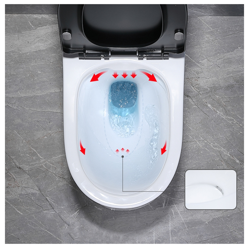 法恩莎faenza家用抽水马桶防溅节水坐便器超漩虹吸小户型250350坑距