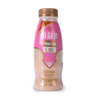 伊利每益添350ml活性乳酸菌饮料百香果味*低糖原味 10瓶 活菌原味-（深蓝色）