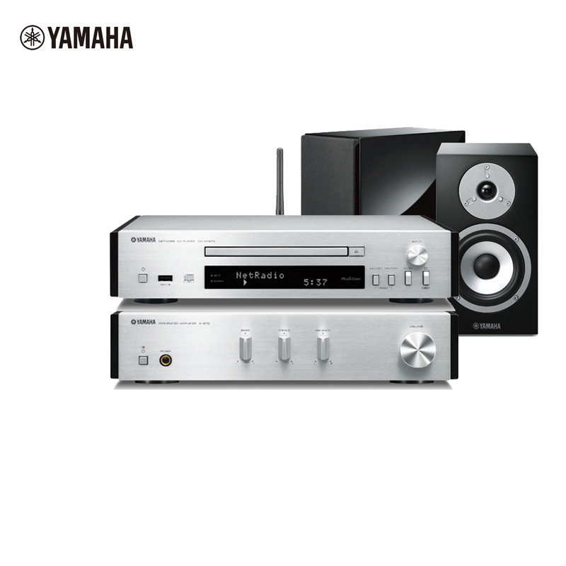 Yamaha/雅马哈 MCR-N770 迷你音响 桌面台式HIFI CD蓝牙组合音响多媒体音箱收音USB音箱套装