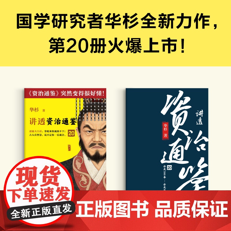 讲透资治通鉴20 华杉 著 历史高清大图