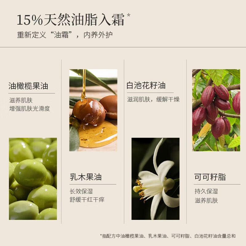 蓄光植萃润养身体油霜(龙井问茶)185g高清大图