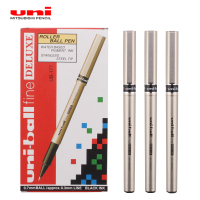 三菱( uni)UB-177中性笔12支/盒 0.7mm中性笔水笔 直液式水笔签字笔碳素笔学生书写笔写字笔 办公财务用笔