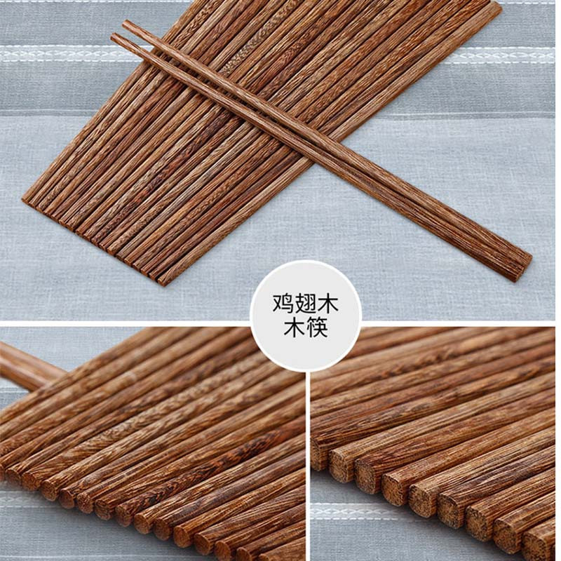 企业定制 若生活养护不沾锅涂层硅胶铲鸡翅木家用餐具木筷餐具套装23010