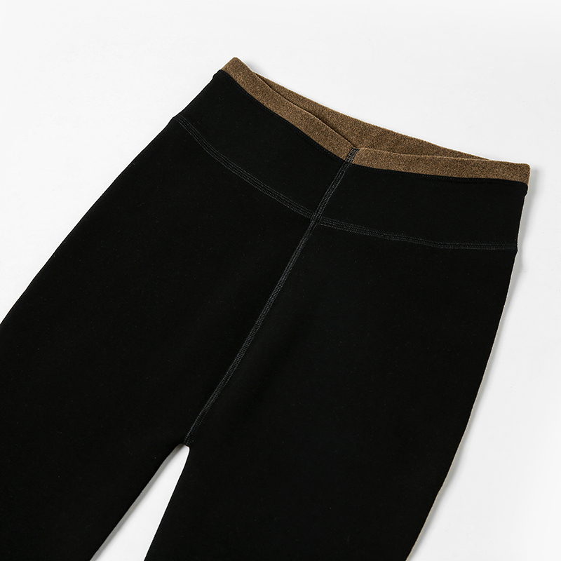 猫人羊毛打底裤400g重女士外穿秋冬季高腰护宫修身一体加绒加厚保暖