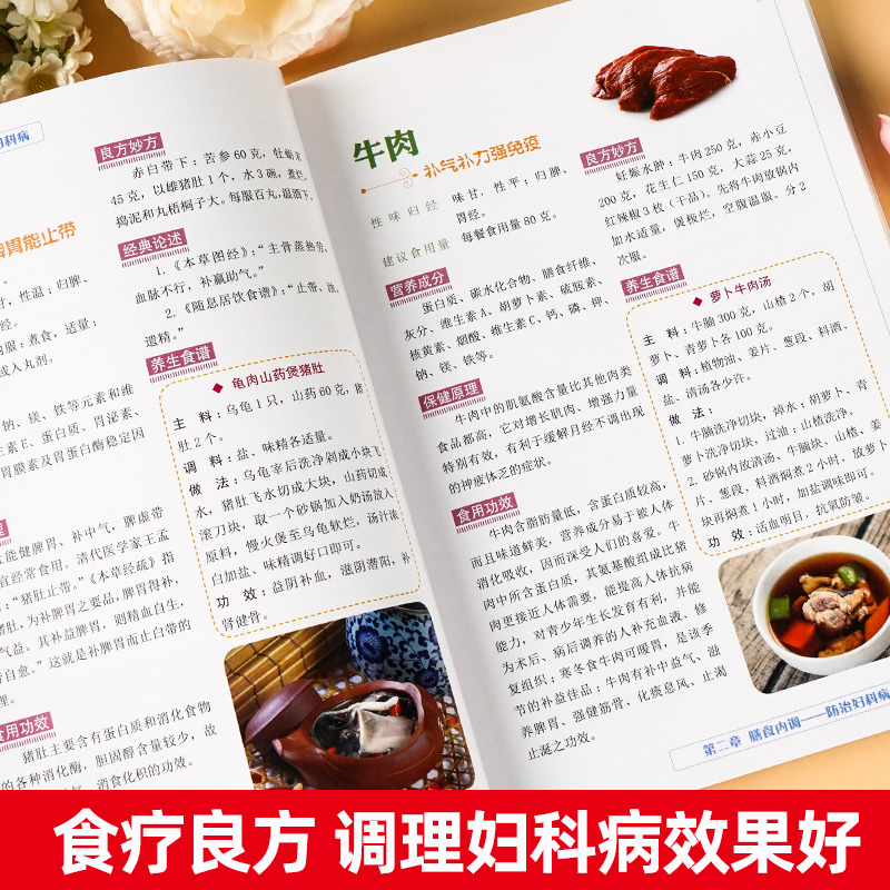 告别妇科病 [正版]全新 告别妇科病 饮食+理疗+中医调养防治疾病有妙招 中医养生书籍大全 中年妇女妇科病预防大全 中医高清大图