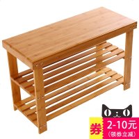 鞋架子简易多层防尘鞋柜换鞋凳家用置物架宿舍省空间口收纳实木
