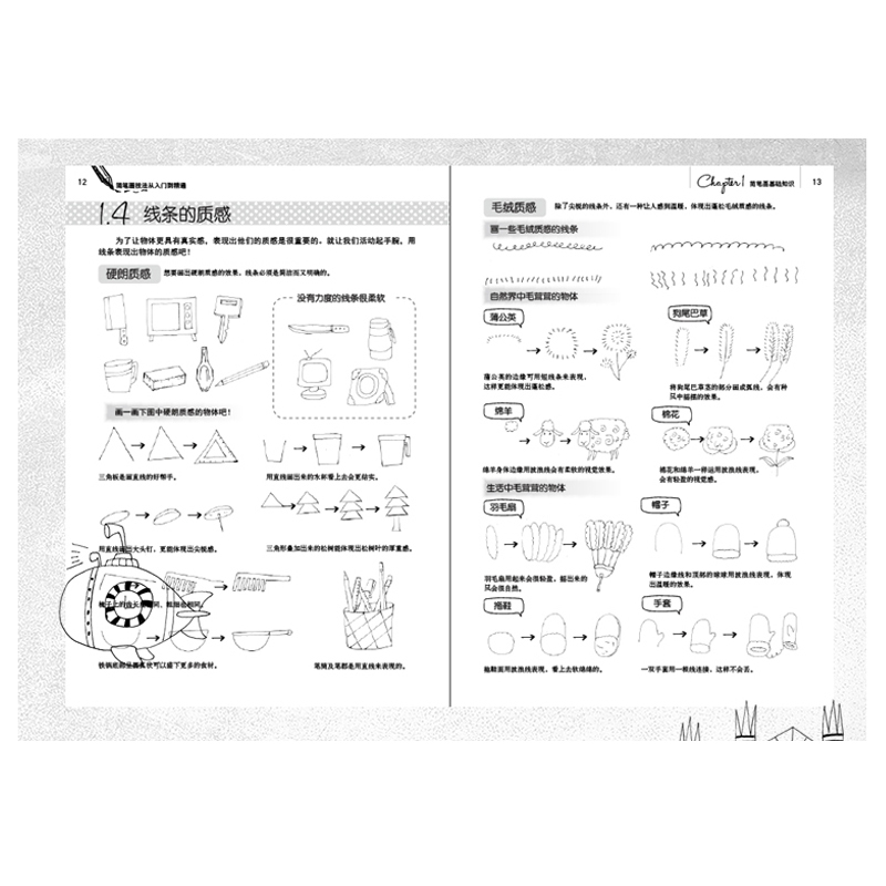 [正版]简笔画书 简笔画成人教程大全 零基础学画画 简笔画手帐手绘本 入门 成人儿童幼儿园 人物简笔画5000例 绘