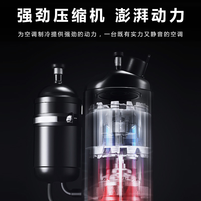 志高(Chigo)空调大2匹 新一级变频KFR-51GW/G1A/(BP)-06冷暖节能家用空调 壁挂式空调挂机高清大图