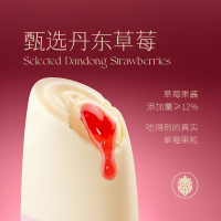 认养一头牛A2鲜牛乳流心冰淇淋10支混合装 熔岩榛巧*5+草莓白巧*5