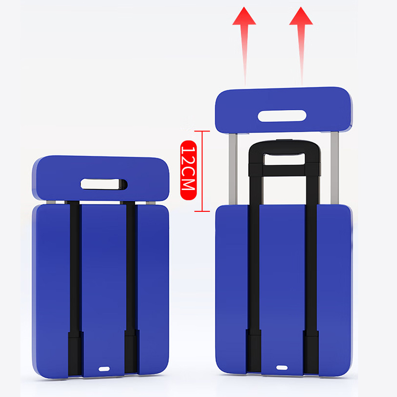 鑫金虎 伸缩小推车拉货搬运手推车家用折叠平板车 黑轮 颜色留言备注高清大图