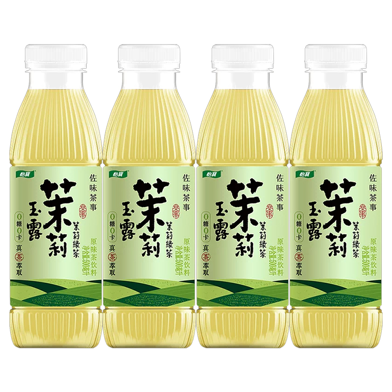怡宝 佐味茶事茉莉玉露500ml*4瓶装茶饮料