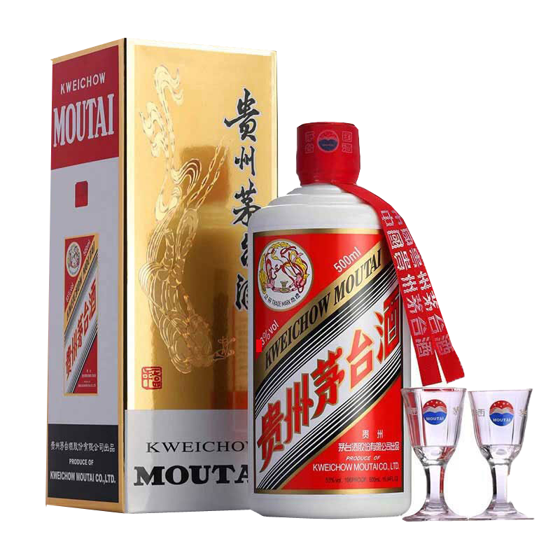 [鼎利鑫]贵州茅台酒 飞天茅台酒53度500ml 茅台飞天 年份随机高清大图