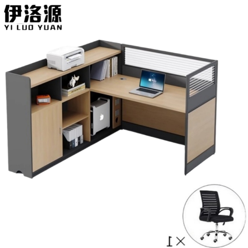 伊洛源 屏风办公桌椅高清大图