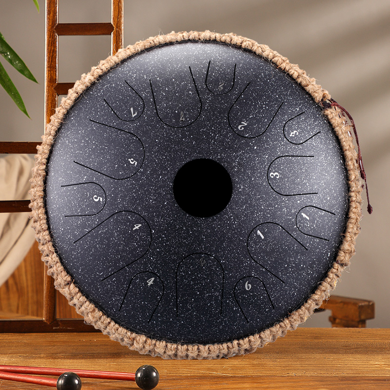 音初学者儿童色空鼓15音全音成人专业级钢舌鼓全音空明琴打击乐器视频