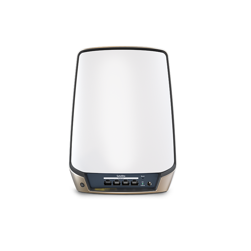 网件(NETGEAR)RBK862 白 wifi6无线路由器千兆/2.5G端口/四核三频/AX12000组合速率/Orbi