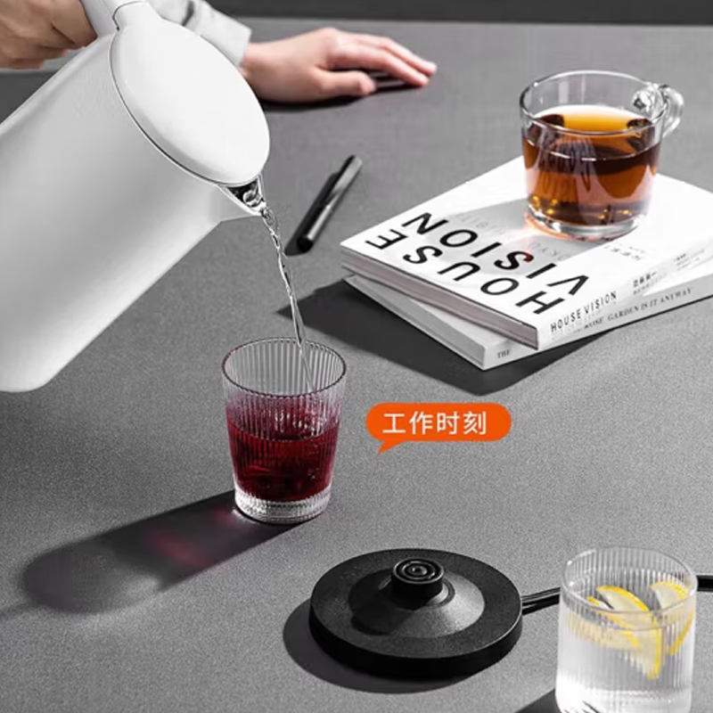 美的(Midea)电水壶 MK-AEK1769极地白高清大图