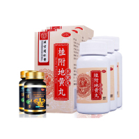 同仁堂 桂附地黄丸360丸*3盒+2瓶淫羊藿胶囊60粒 温补肾阳 肾虚尿频男女补肾药中成药口服[丸剂][健脾益肾]