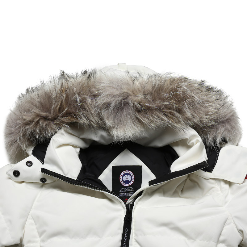 加拿大鹅 canada goose 女士聚酯纤维chelsea派克大衣鸭绒连帽羽绒服