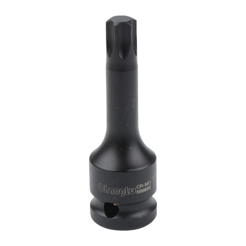 长鹿 1/2"气动连体旋具套筒(六花) T55X78mm