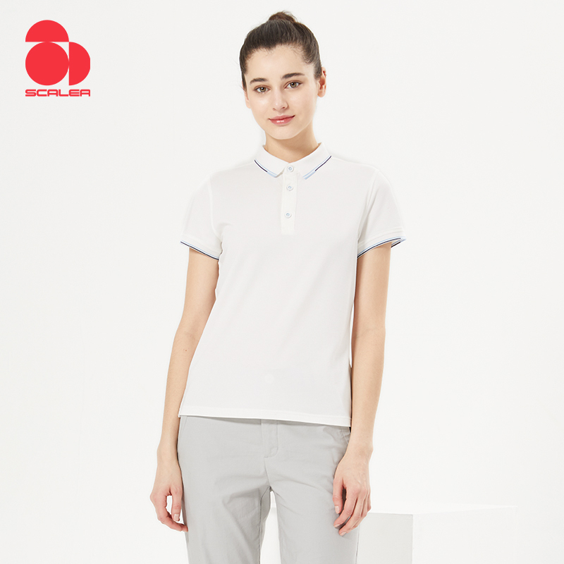 思凯乐 F4411678 男POLO衫 白色(件)