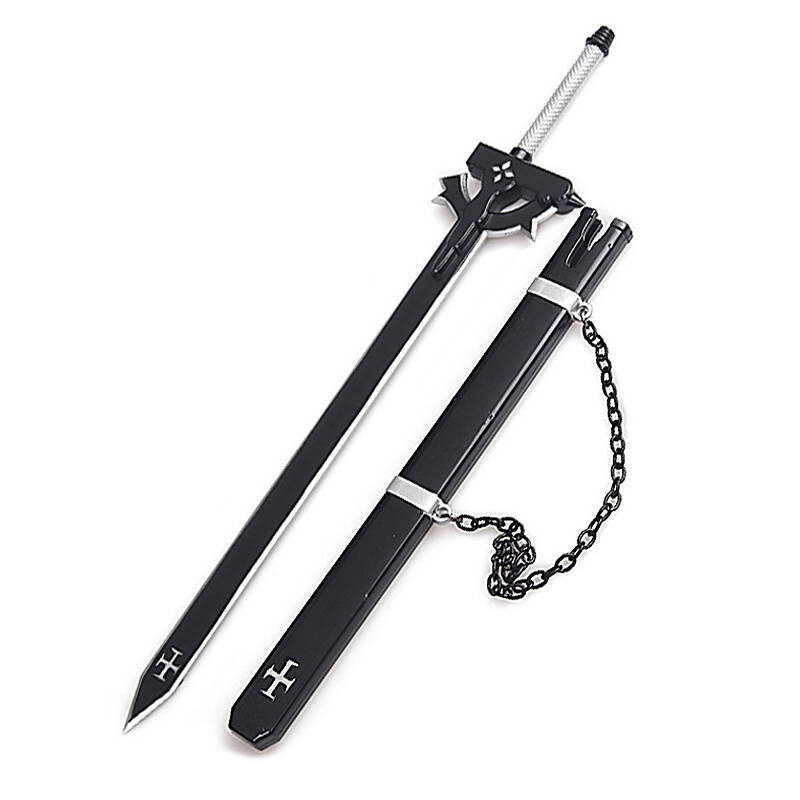 动真格 Dongzhenge 动漫周边刀剑神域刀剑神域动漫兵器模型桐人武器刀剑 兵器1比1cospl道具阐释者合金金属黑剑亚丝娜白剑 价格图片品牌报价 苏宁易购成福堂母婴专营店