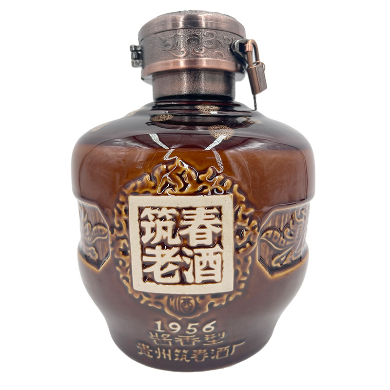 筑春 筑春老酒 洞藏老酒 53度 1.5L 酱香型 1500mlx4瓶