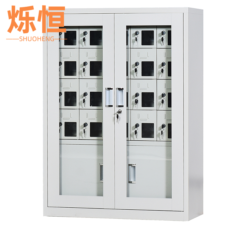 烁恒手机充电柜20门台高清大图