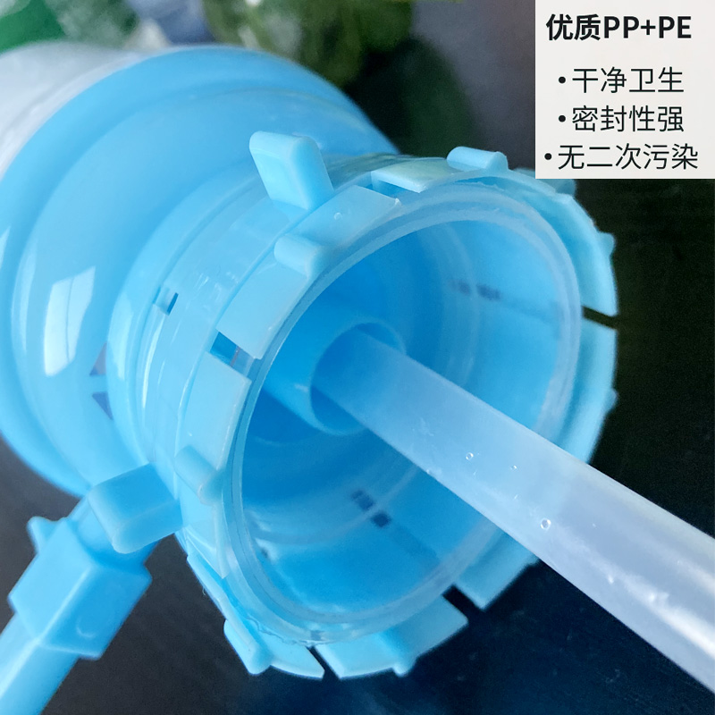 家柏饰(CORATED)压水器桶装水手压式矿泉水手动吸水器家用饮水机桶装水自动抽水器 36个装高清大图