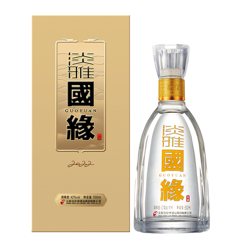 今世缘42度调香白酒500m*2l瓶装通风存放佳节拜访礼品高清大图