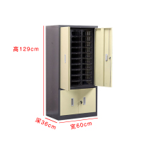 星岛零件柜透明蓝色带门抽屉式五金元件工具柜带门锁样品刀具柜螺丝整理柜30抽带门