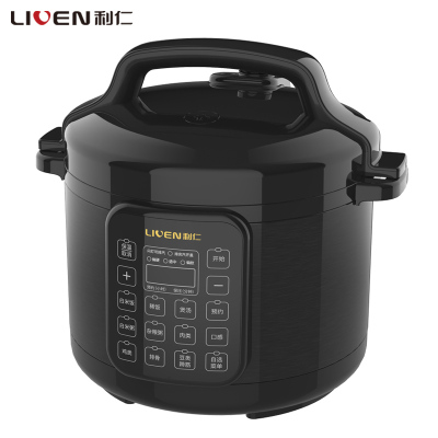 利仁(Liven)电压力锅6L高压锅多功能家用大容量电压力煲全天预约电饭锅电饭煲电炖锅西施压务煲YLG-D606