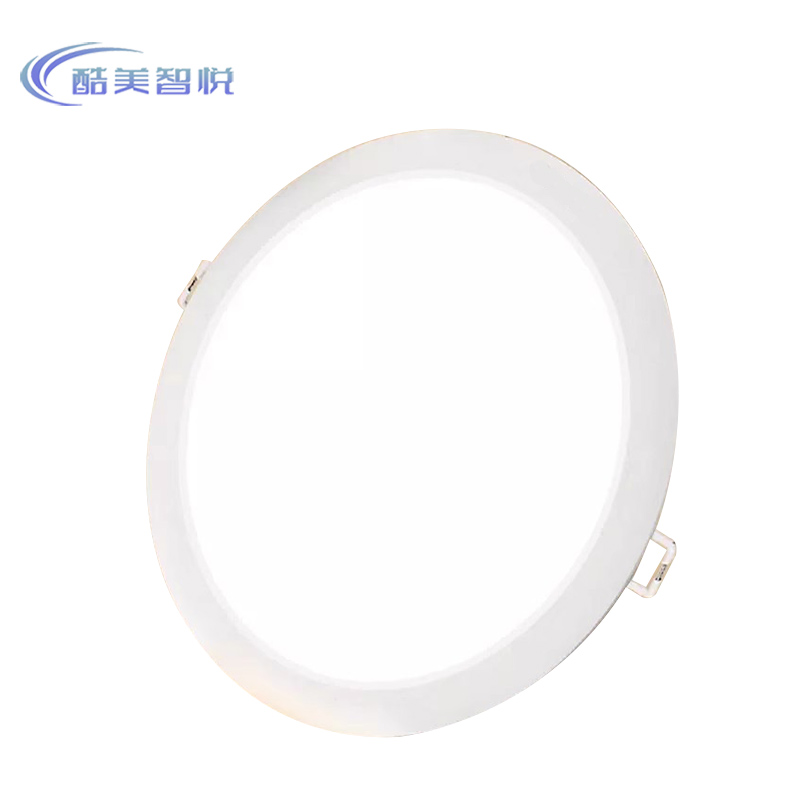 酷美智悦 LED筒灯3000K暖白开孔175mm 18w 个高清大图