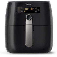 飞利浦（Philips）空气炸锅HD9646/11微电脑式家用智能低脂肪真空无油电炸锅大容量0.8L薯条机